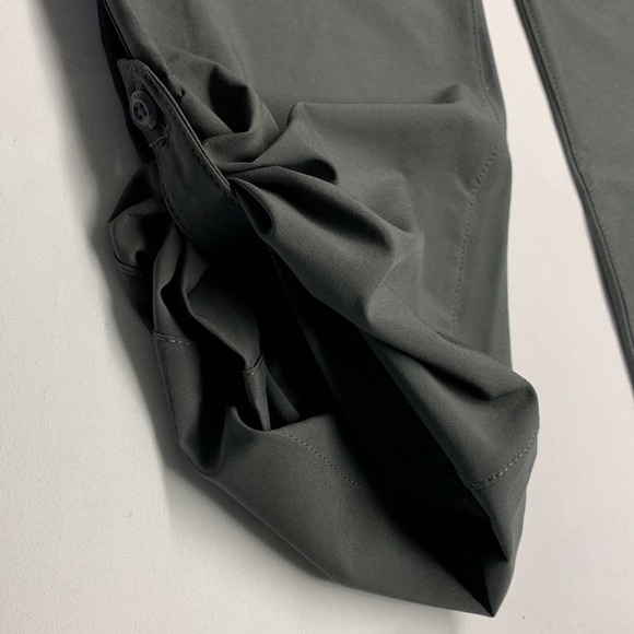 Eddie Bauer Cargo Hiking Pants Adjustable Leg Length Size 12 Colour Grey - Picture 4 of 14